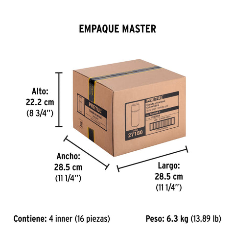 Pintura en aerosol, metálica, oro, 400ml, Pretul | PAM-OR-P | 27180