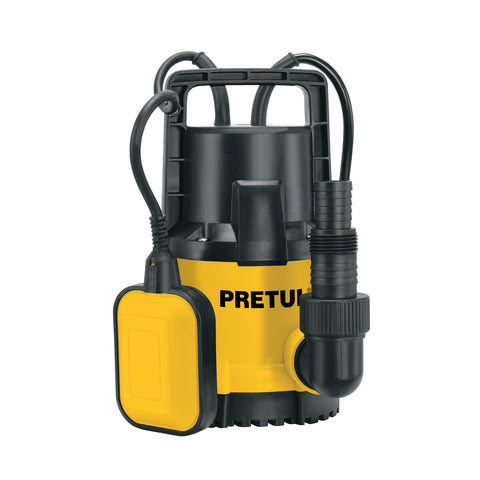 Bomba sumergible plástica, 1/2 HP para agua limpia, PRETUL | BOS-1/2LPP | 27195