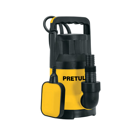 Bomba sumergible plástica, 1 HP para agua limpia, PRETUL | BOS-1LPP | 27197