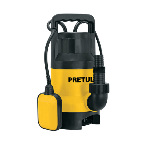 Bomba sumergible plástica, 1 HP para agua sucia, PRETUL | BOS-1SPP | 27198