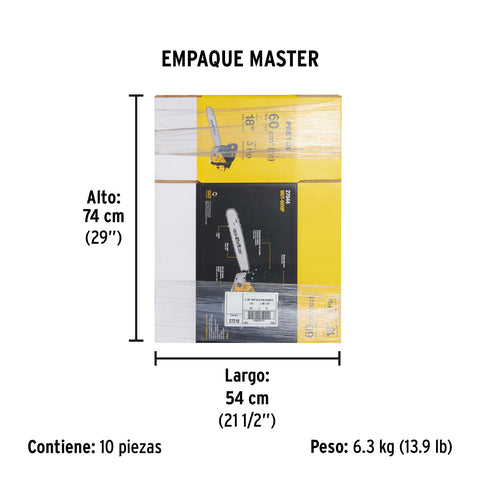 Caja de empaque de repuesto para MOT-6018P, Pretul | CJ-MOT-6018P | 27218