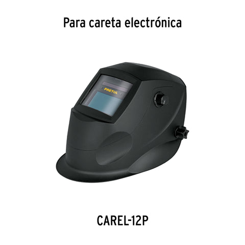 Bolsa c/2 micas para careta CAREL-12P, PRETUL | REP-CAREL-12P | 27439
