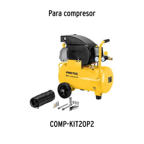 Caja de empaque de repuesto para COMP-KIT20P2, Pretul | CJ-COMP-KIT20P2 | 28131