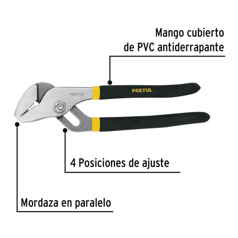 Pinza de extensión 8' mango de PVC, Pretul | PEX-8P | 28161