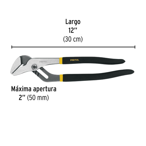 Pinza de extensión 12' mango de PVC, Pretul | PEX-12P | 28163