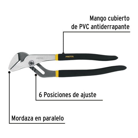Pinza de extensión 12' mango de PVC, Pretul | PEX-12P | 28163