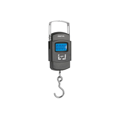 Báscula electrónica colgante, de pilas, 50 kg, Pretul | BASE-50CP | 28180