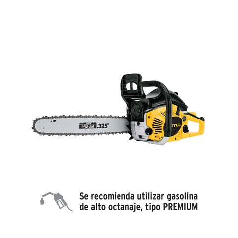 Motosierra 45 cc a gasolina con barra de 16', Pretul | MOT-4516P | 28248