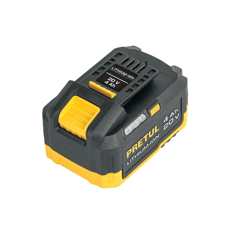 Batería ion litio, 20V, 4 Ah, PRETUL | BAT-20P4 | 28275