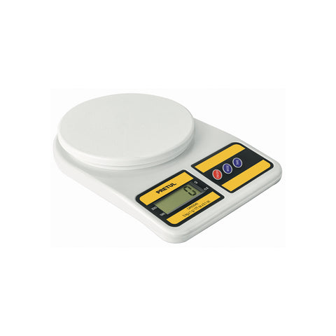 Báscula digital para cocina, plato de poliprop, 5 kg, Pretul | BASE-5EPP | 28309