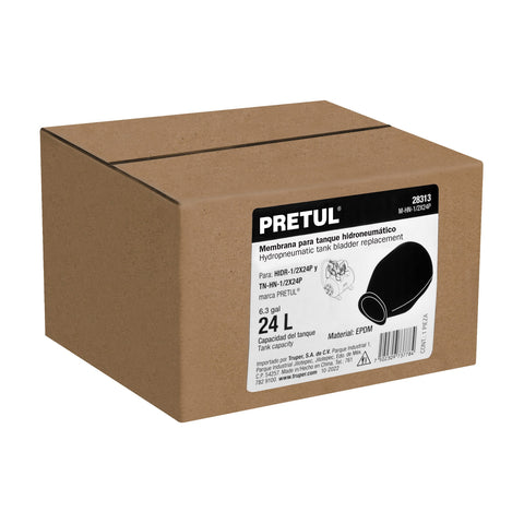 Membrana para hidroneumático HIDR-1/2X24P, PRETUL | M-HN-1/2X24P | 28313