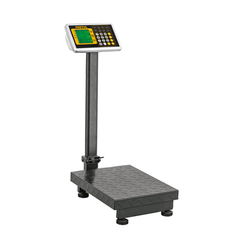 Báscula electrónica de plataforma, plegable, 100 kg. Pretul | BAS-100PLAP | 28461