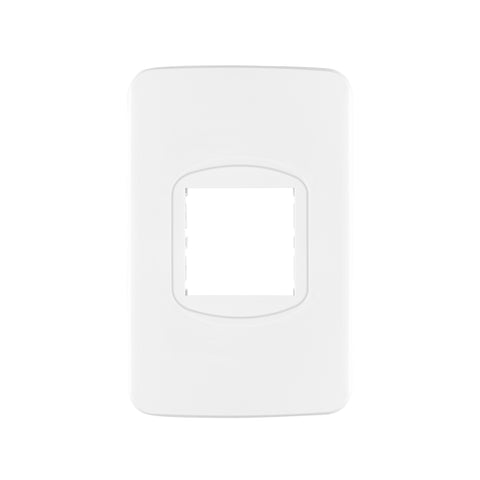 Placa de 1 ventana 1.5 módulos, línea Toledo, BASIC | PPSE15-TB | 29042