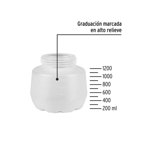 Vaso de plástico para PIPI-20P, PRETUL | VASO-20P | 29888