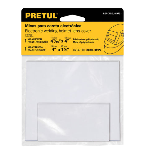 Bolsa c/2 micas para careta CAREL-913P2, PRETUL | REP-CAREL-913P2 | 29981