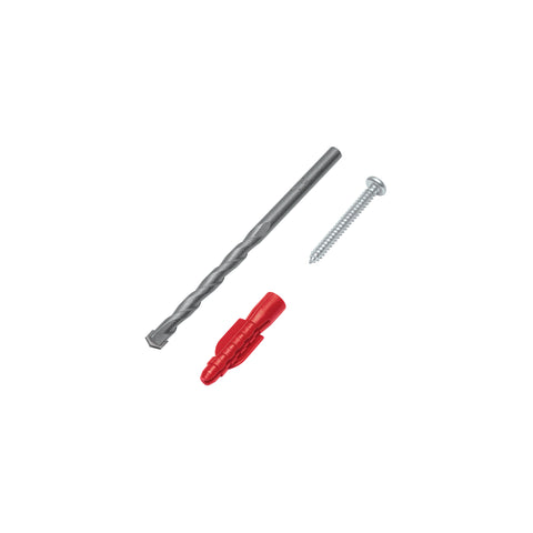 Kit de 20 taquetes 1/4' con pijas #8 y 1 broca 1/4', FIERO | TQ-1/4J | 40159