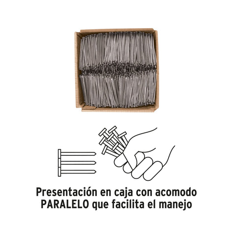 Kilo de clavo estándar 3-1/2' con cabeza en caja de 10 kg | CLE-3-1/2-10 | 40169