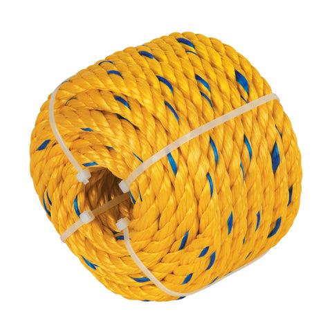 Kilo de cuerda amarilla de polipropileno 13 mm, rollo 1kg | CUE-131K | 40188