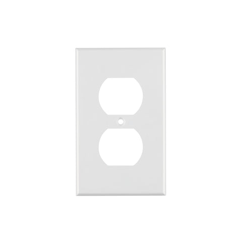 Placa de ABS dúplex, Standard, blanco Volteck | PPDO-SB | 40241