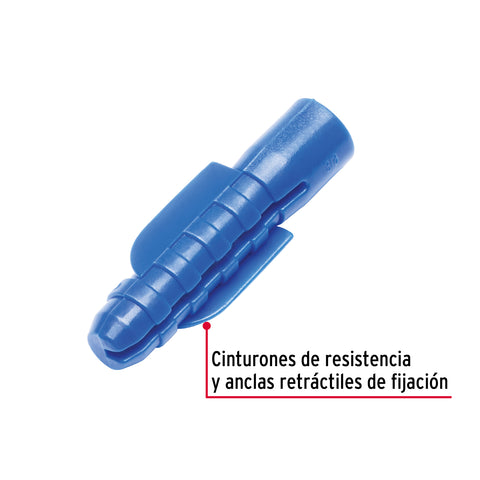 Bolsa con 20 taquetes de plástico 3/8', FIERO | TAQ-3/8PA | 40748