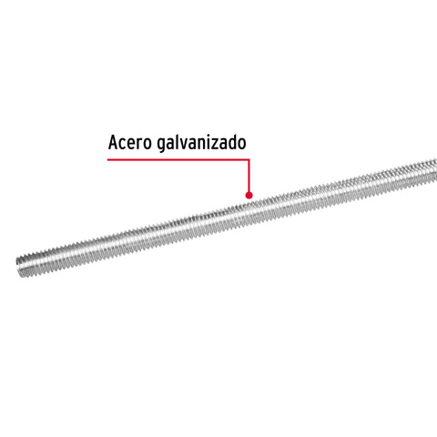 Varilla roscada de 1 m x 5/8', FIERO | VARO-5/8 | 42416