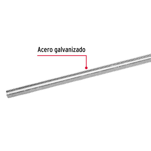 Varilla roscada de 1 m x 3/4', FIERO | VARO-3/4 | 42417