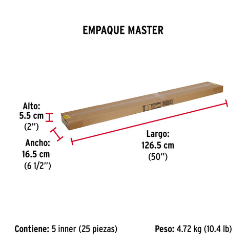 Guardapolvo fijo de 120 cm, negro, HERMEX | GUPO-120N | 43037