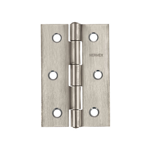 Bisagra rectangular 2-1/2' acero inoxidable, HERMEX | BR-254 | 43202