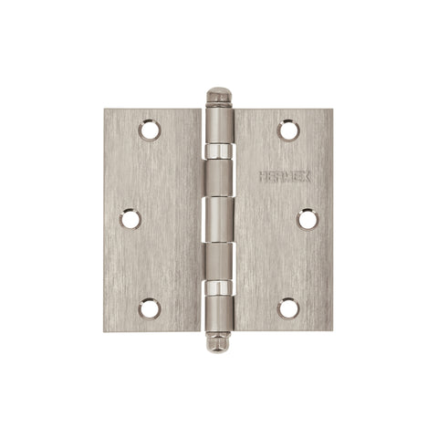 Bisagra cuadrada 3-1/2' acero inox, cabeza redonda, HERMEX | BC-354R | 43223