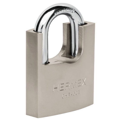 Candado de hierro 60 mm con coraza, llave anti-ganzúa | CHR-60A | 43314