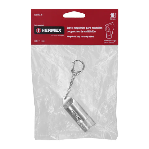 Llave magnética para candado CANGA-100, HERMEX | LLCANGA-M | 43370