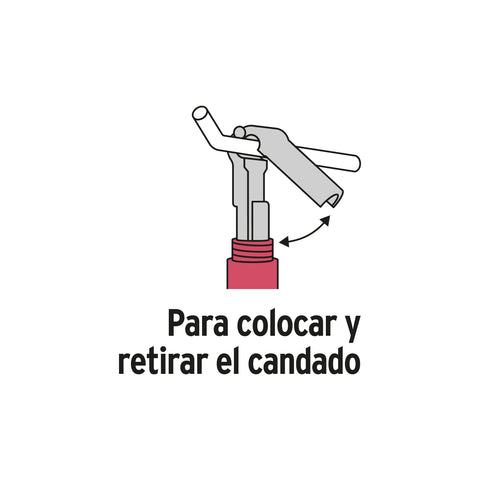 Llave magnética para candado CANGA-100, HERMEX | LLCANGA-M | 43370