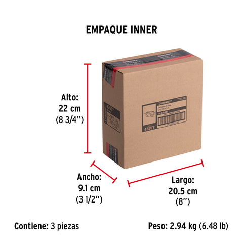 Cerradura de barra fija, izquierda, HERMEX | CB-40I | 43507