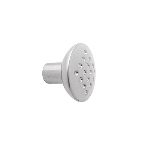 Perilla metálica estilo 'Contempo', níquel satinado, HERMEX | PER-011 | 43805
