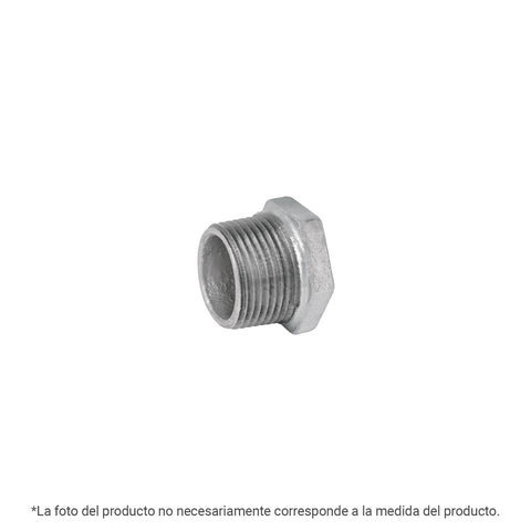 Reducción bushing acero galvanizado 2x1/2', FOSET | CG-228 | 43969