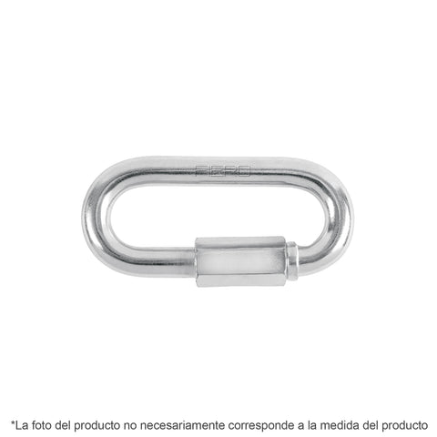 Bandola de acero de 3/8' con seguro, FIERO | BSE-3/8 | 44024