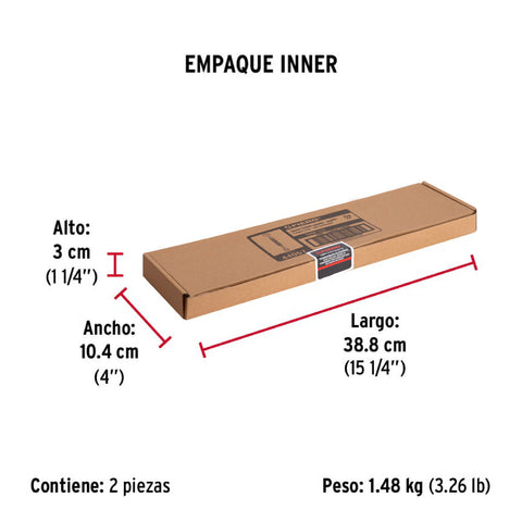 Tensor forjado 1/2' gancho-argolla, FIERO | TENF-1/2 | 44067
