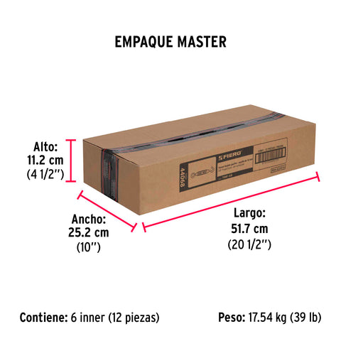 Tensor forjado 5/8' gancho-argolla, FIERO | TENF-5/8 | 44068