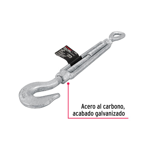 Tensor forjado 3/4' gancho-argolla, FIERO | TENF-3/4 | 44069