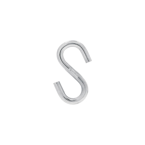 Gancho 'S' de 1/4' de acero para cable, FIERO | GANS-1/4 | 44092