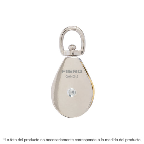Garrucha metálica para noria de 1', FIERO | GANO-1 | 44114