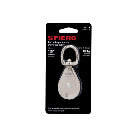 Garrucha metálica para noria de 1-1/2', FIERO | GANO-1-1/2 | 44115