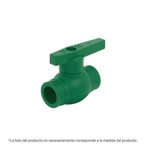 Válvula de esfera PPR, 2' (63mm), FOSET | CV-ES-2 | 44145