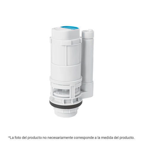 Válvula de descarga dual p/WC de 2 pcs, 2' c/empaque y botón | VW-211K | 44167