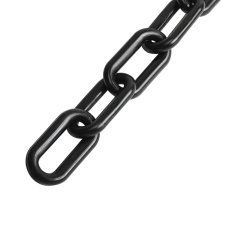 Metro de cadena de 8 mm de plástico negra, carrete de 25 m | CAPL-8N | 44180