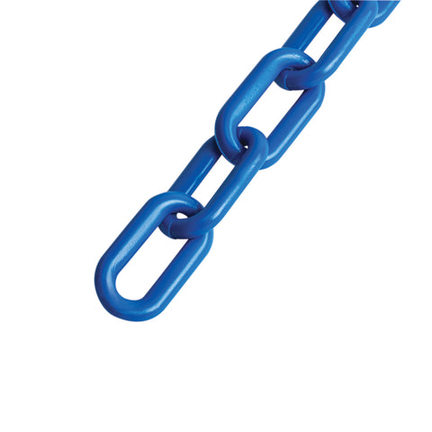 Metro de cadena de 8 mm de plástico azul, carrete de 25 m | CAPL-8Z | 44183