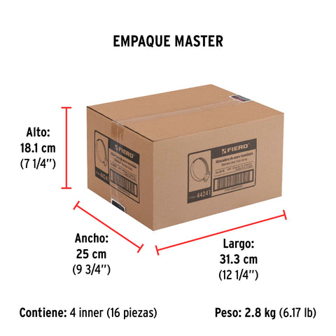 Bolsa c/5 abrazaderas sin fin reforzadas #32,1-9/16 - 2-1/2' | AB-32 | 44241