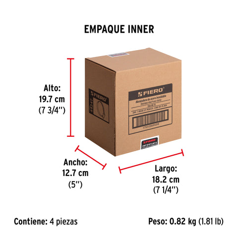 Bolsa c/5 abrazaderas sin fin reforzadas #56, 3-1/16 - 4' | AB-56 | 44247