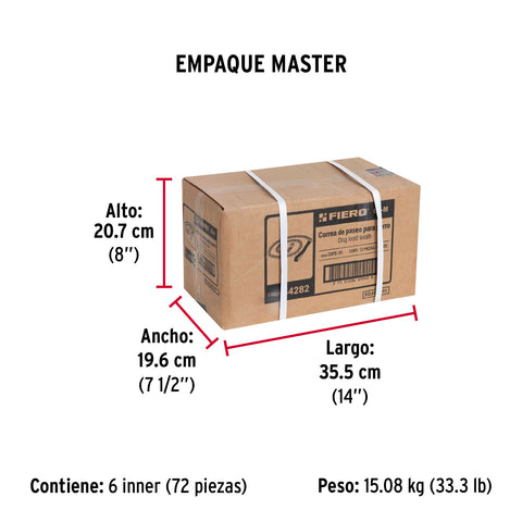 Cadena de paseo para perro de 1.2 m x 3 mm, FIERO | CAPE-30 | 44282