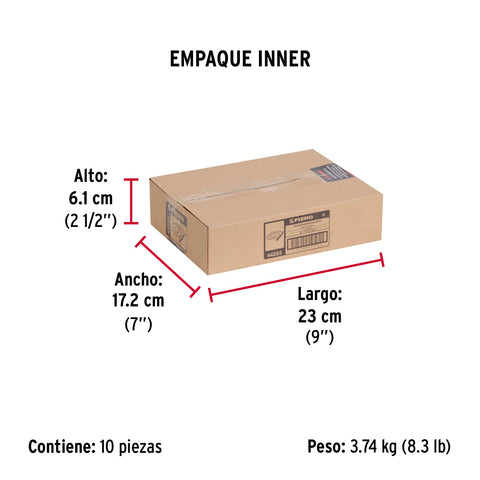 Cadena de paseo para perro de 1.2 m x 4.5 mm, FIERO | CAPE-45 | 44285